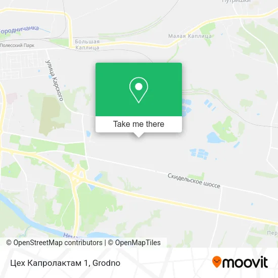 Цех Капролактам 1 map