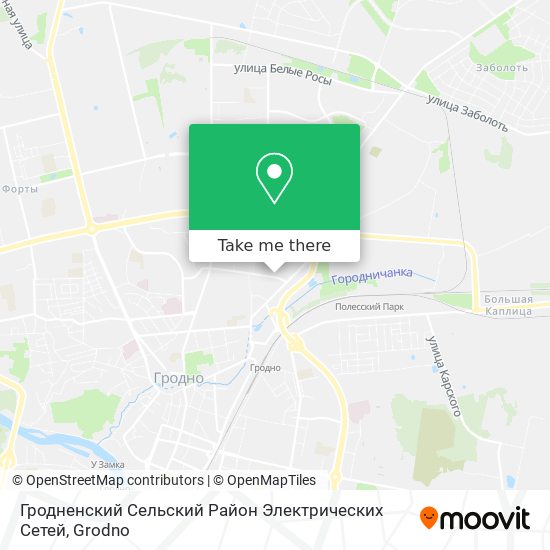 Гродненский Сельский Район Электрических Сетей map