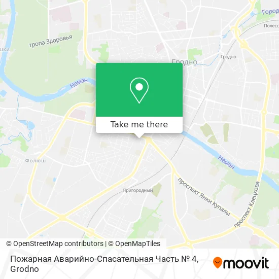 Пожарная Аварийно-Спасательная Часть № 4 map