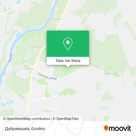 Дубравушка map