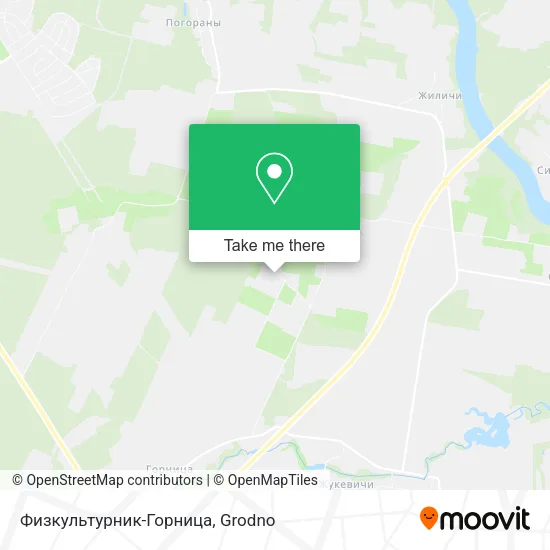 Физкультурник-Горница map