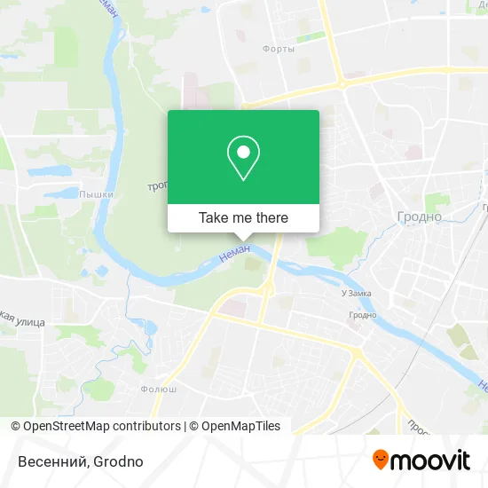 Весенний map