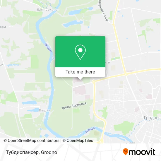 Тубдиспансер map