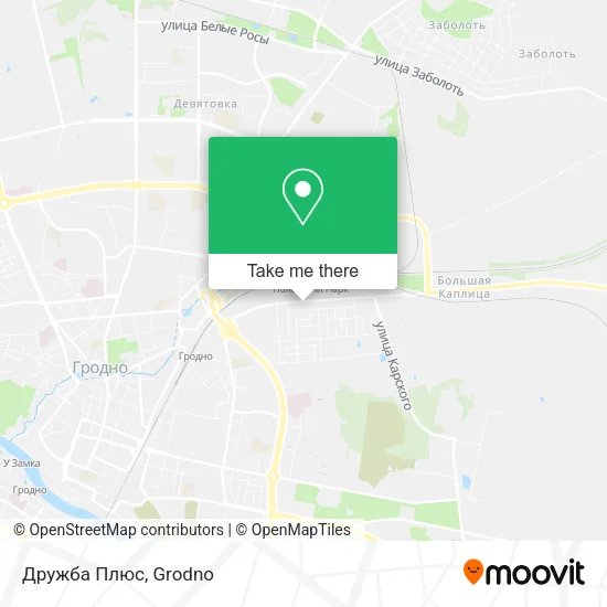 Дружба Плюс map