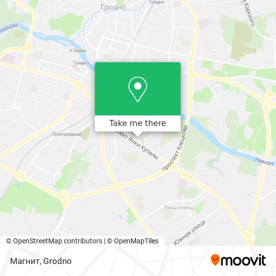 Магнит map