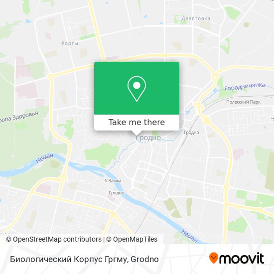 Биологический Корпус Гргму map