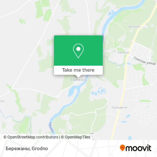 Бережаны map