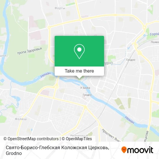 Свято-Борисо-Глебская Коложская Церковь map