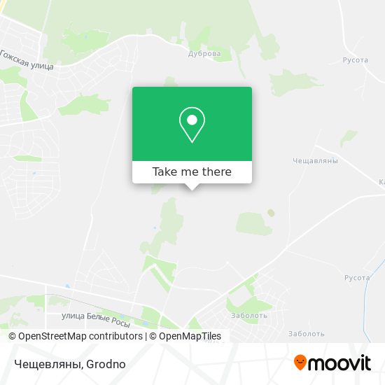 Чещевляны map