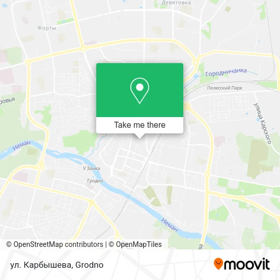 ул. Карбышева map
