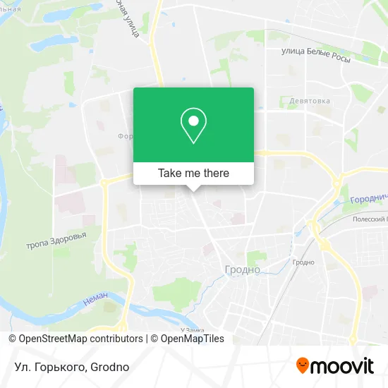 Ул. Горького map