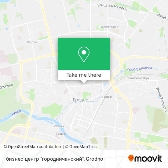 бизнес-центр "городничанский" map