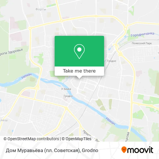 Дом Муравьёва (пл. Советская) map