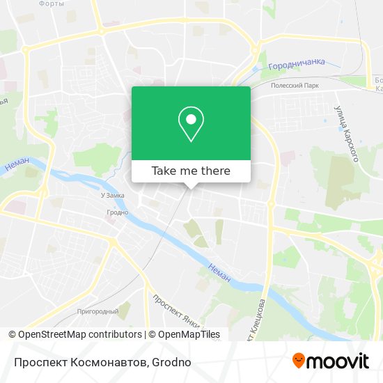 Проспект Космонавтов map