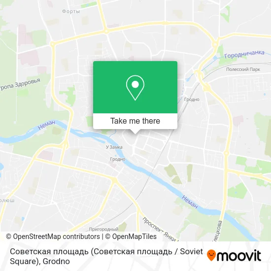 Советская площадь (Советская площадь / Soviet Square) map