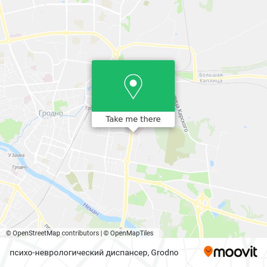 психо-неврологический диспансер map