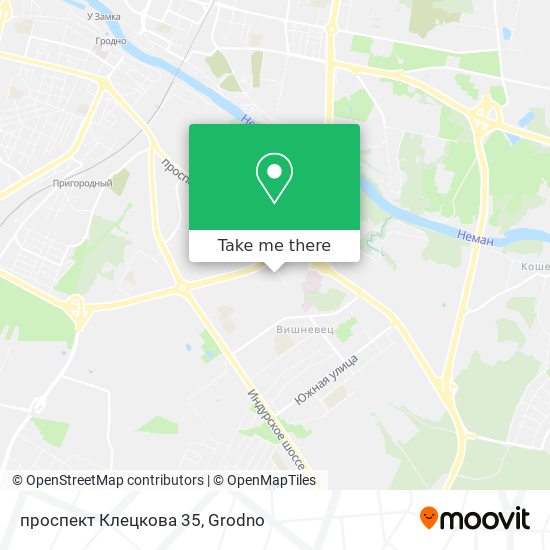 проспект Клецкова 35 map