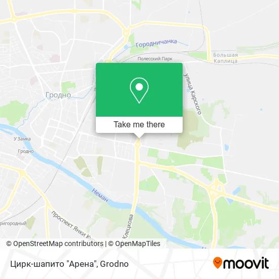 Цирк-шапито "Арена" map