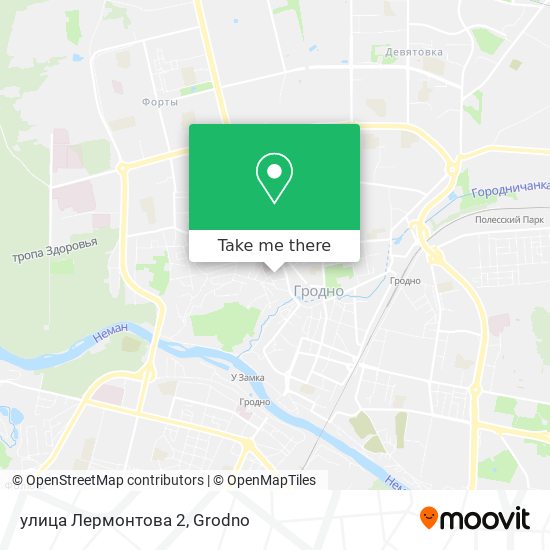 улица Лермонтова 2 map