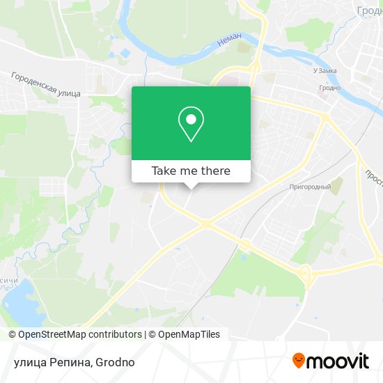 улица Репина map