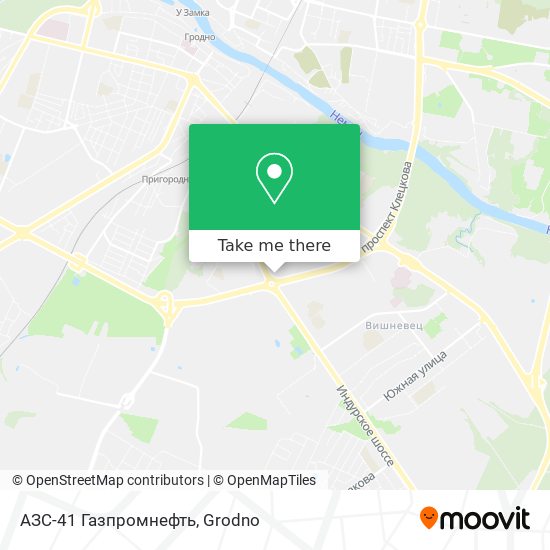 АЗС-41 Газпромнефть map