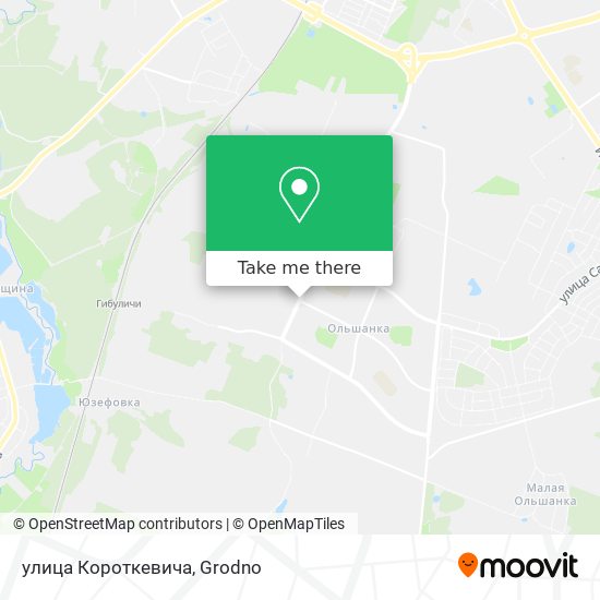 улица Короткевича map