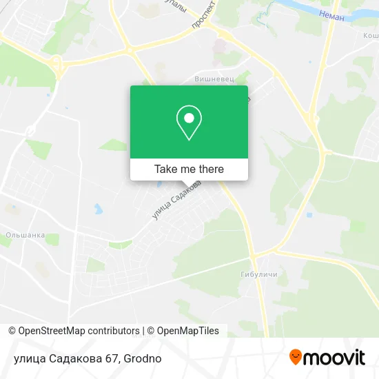 улица Садакова 67 map