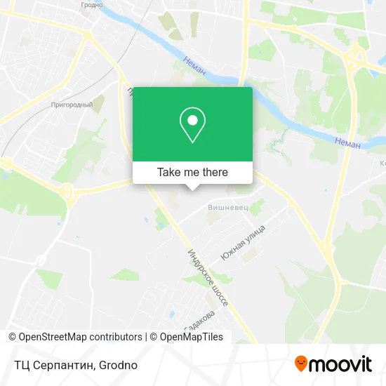 ТЦ Серпантин map