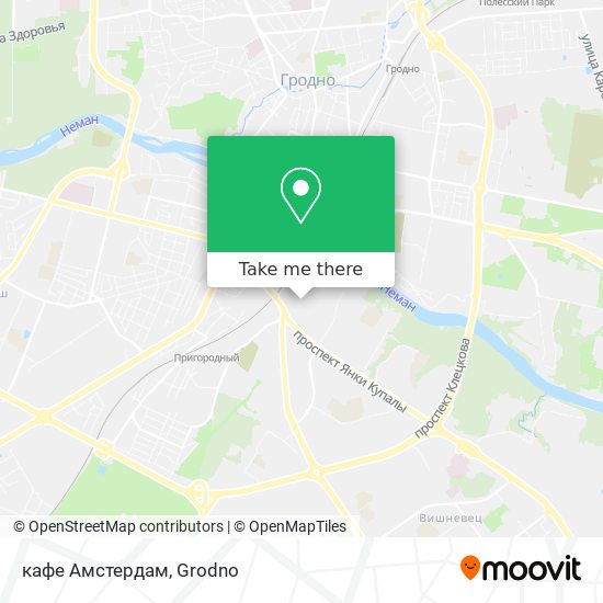 кафе Амстердам map