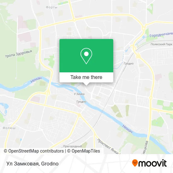 Ул Замковая map