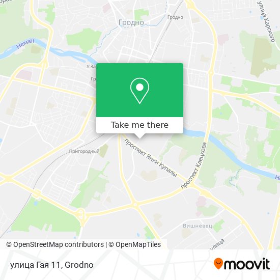 улица Гая 11 map