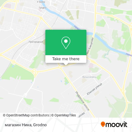 магазин Ника map