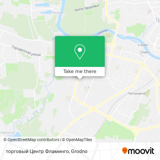 торговый Центр Фламинго map