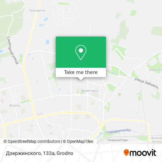 Дзержинского, 133а map