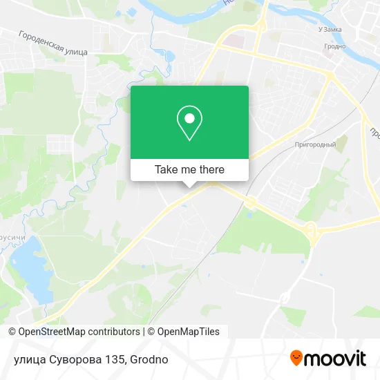 улица Суворова 135 map
