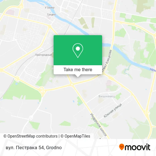 вул. Пестрака 54 map