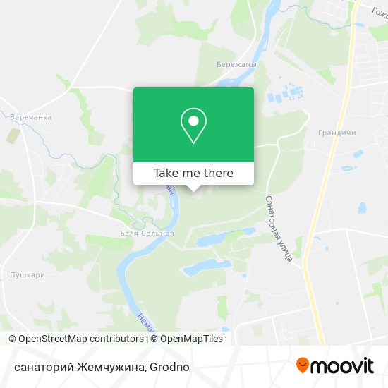 санаторий Жемчужина map