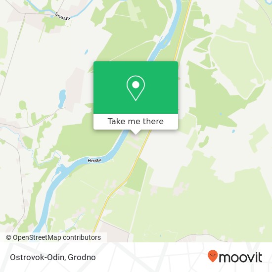 Ostrovok-Odin map