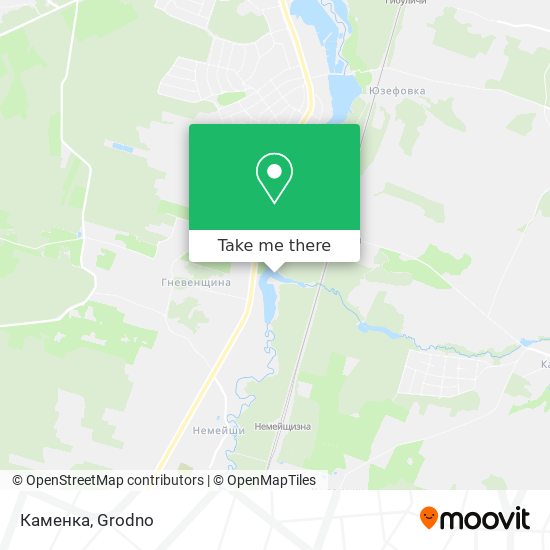 Каменка map