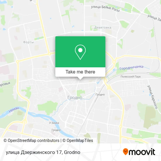 улица Дзержинского 17 map