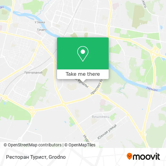 Ресторан Турист map