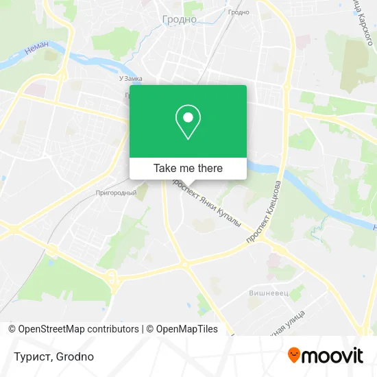 Турист map