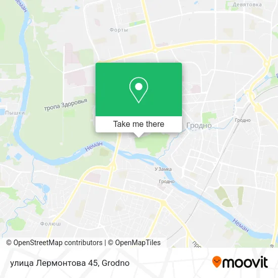 улица Лермонтова 45 map
