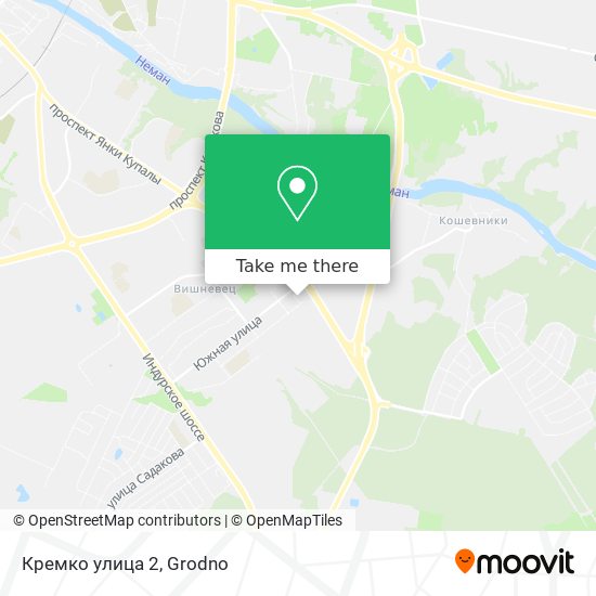 Кремко улица 2 map