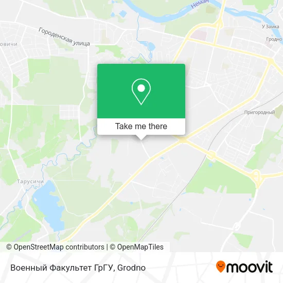 Военный Факультет ГрГУ map