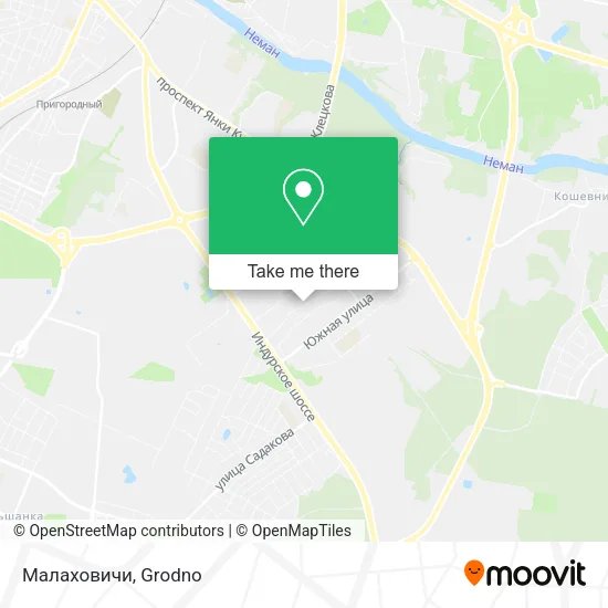Малаховичи map