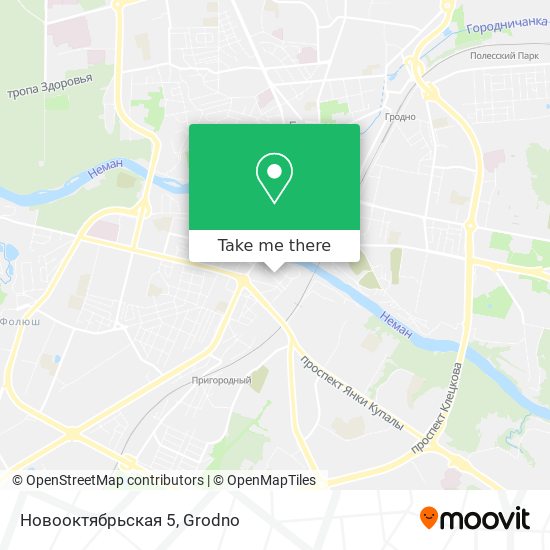 Новооктябрьская 5 map