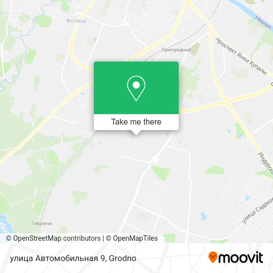 улица Автомобильная 9 map