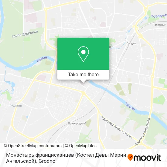 Монастырь францисканцев (Костел Девы Марии Ангельской) map