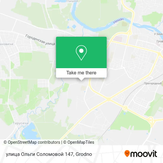 улица Ольги Соломовой 147 map